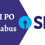 SBI PO Syllabus