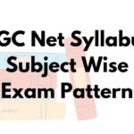 UGC Net Syllabus