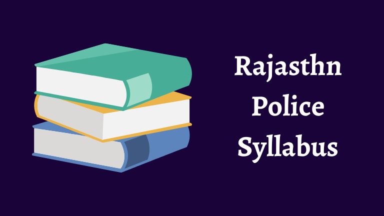Rajasthan Police Syllabus